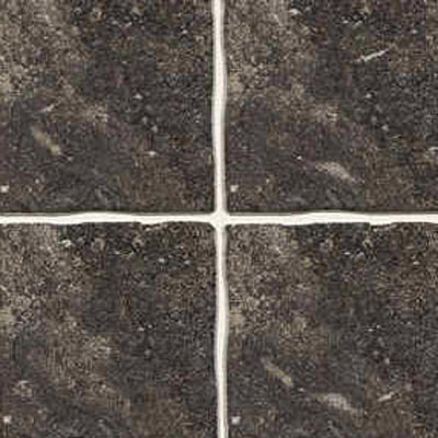 Florida Tile Florida Tile Ankara 16 X 16 Black Tile  &  Stone