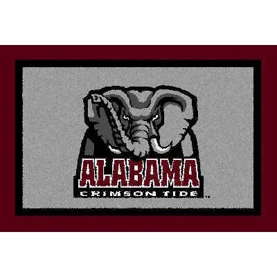 Logo Rugs Logo Rugs Alabama University Alabama Area Rug 3 X 5 Area Rugs