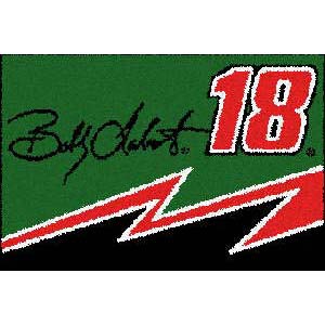 Strike Off Company, Inc Strike Off Company, Inc Bobby Labonte Bobby Labonte Entry Mat 18 inch  X 24 inch  Area Rugs