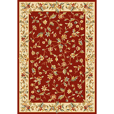 KAS Oriental Rugs. Inc. Kas Oriental Rugs. Inc. Alexandria 2 X 3 Alexandria Red / ivory Allover Floral Vine Area Rugs