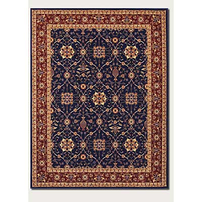 Couristan Couristan Anatolia 2 X 3 All Over Vase Navy Red Area Rugs