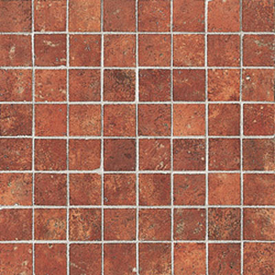 Casa Italia Casa Italia Cotto Mediterraneo Mosaic 1-3 / 8 X 1-3 / 8 (12 X 12) Mosaico Rosso Cm3mrs
