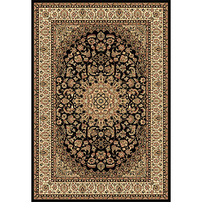 Rug One Imports Rug One Imports Crown Jewel - Ardebil 5 X 8 Black Area Rugs