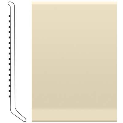 Roppe Roppe Cove Base 4 Inch Almond Vinyl Flooring