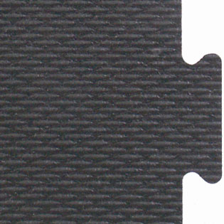 Humane Humane Loktuff 2 X 2 Corner 1 / 2 Black Rubber