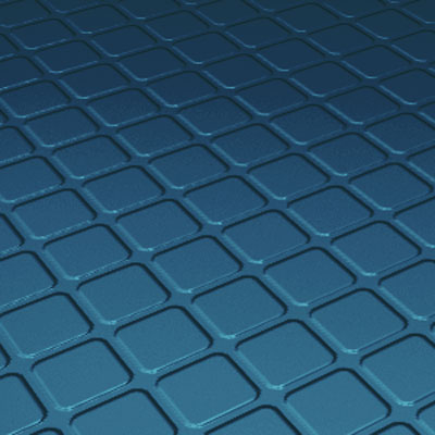 Roppe Roppe Performance Compound Rubber Stair Tread Blue Rubber