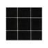 Interceramic Bold Tones 4 X 4 Absolute Black 529 Intboto100244