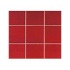 Interceramic Bold Tones 4 X 4 Antique Red Intboto100744