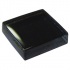 Diamond Tech Glass Dimension 6 X 6 Black Tile & Stone