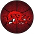 Strike Off Company, Inc Arkansas University Arkansas Basketball 24" Area Rugs