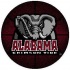 Logo Rugs Alabama University Alabama Basketball 4 Ft Area Rugs