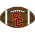 Logo Rugs Usc University Usc Football 2 X 2 Area R