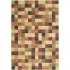 Central Oriental Blocks 2 X 3 Blocks Multi Area Rugs