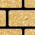 Fritztile Brick 1/4 Wt6200 Pale Gold Marble Tile & Stone