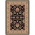 Dynamic Rugs Ancient Garden 2 X 4 Black Area Rugs
