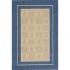 Stepco Patio Rugs 4.8 X 6.8 1309 Cream Blue Area Rugs